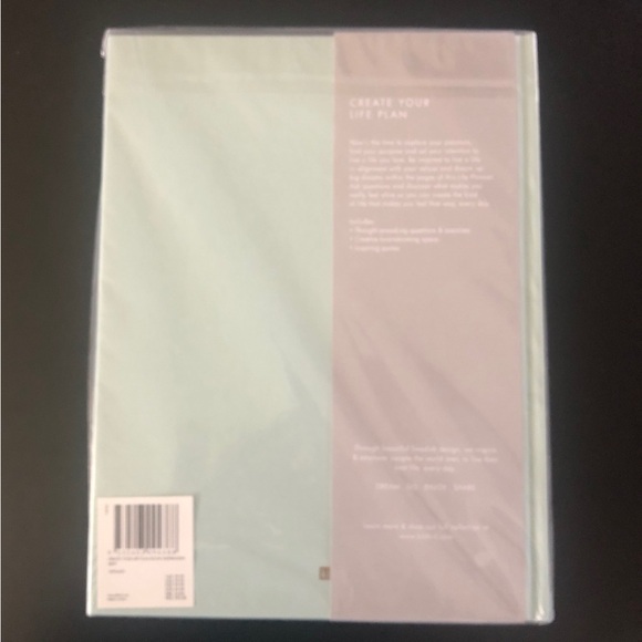 NWT RARE Kikki-k Create Your Life Plan Book in Mint - Picture 5 of 6